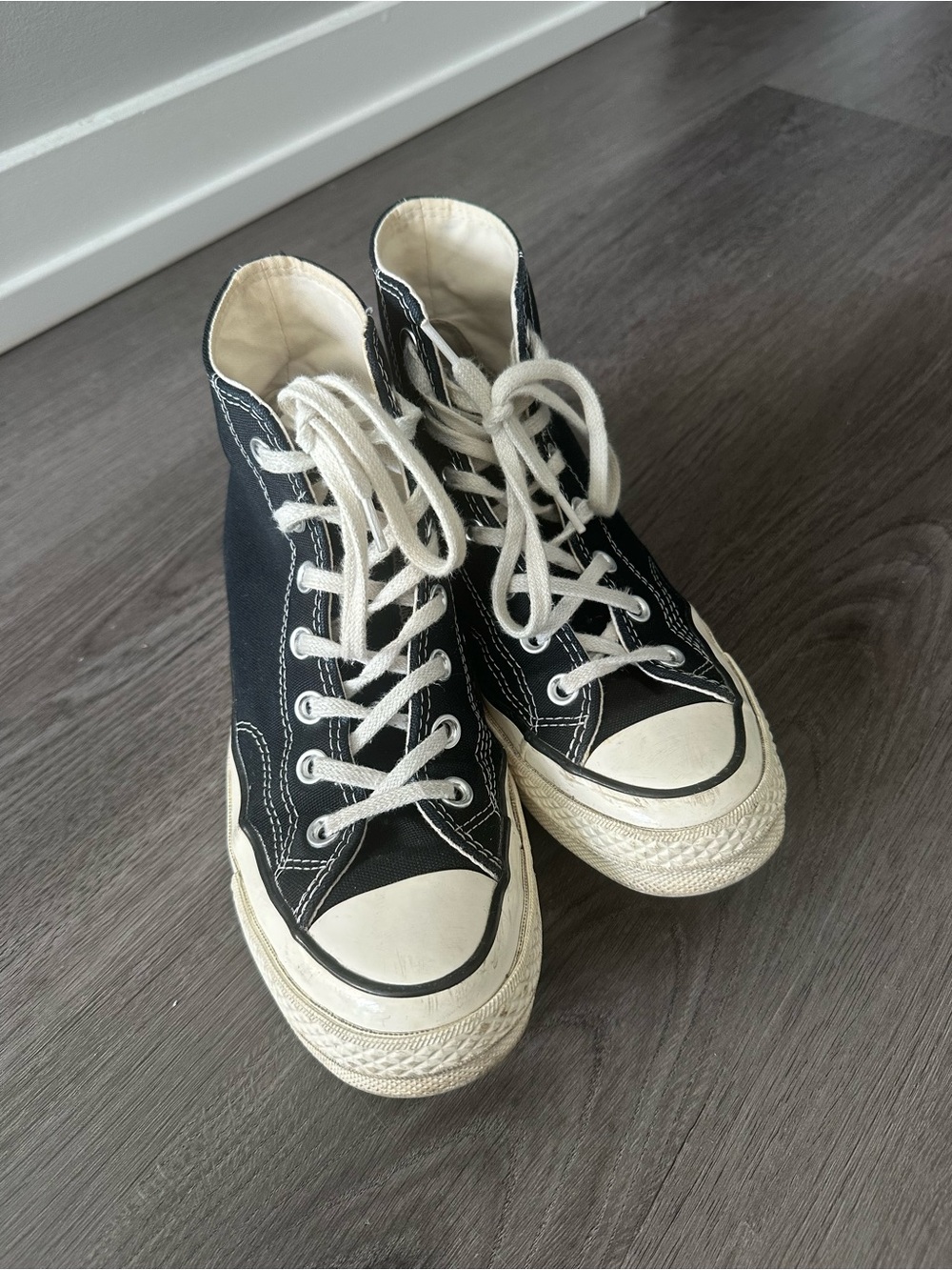Converse Chuck 70 Black High-Top Canvas Sneakers